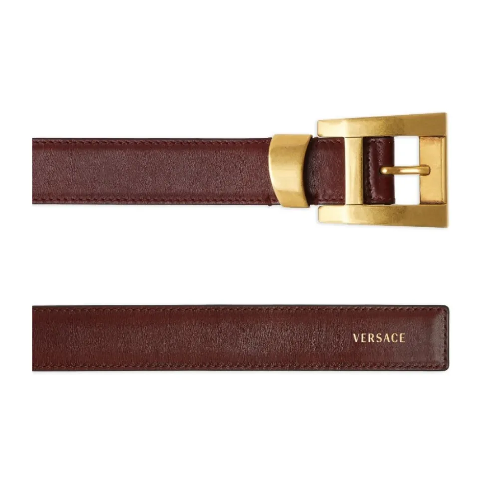 Ceinture en cuir 3 cm