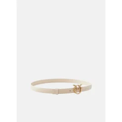 Ceinture fine en cuir Love Birds 2 cm