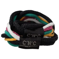 Ceinture Multicolore en Corde Torsadée