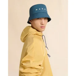 Chapeau bob en gabardine