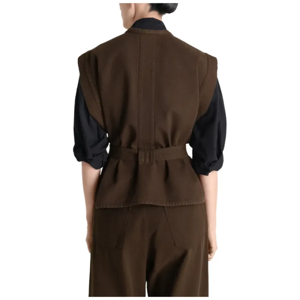 Chasuble en sergé brisé teint