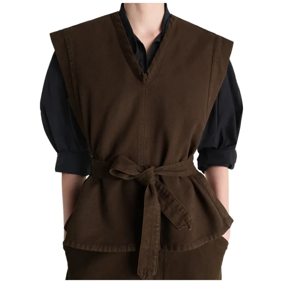 Chasuble en sergé brisé teint