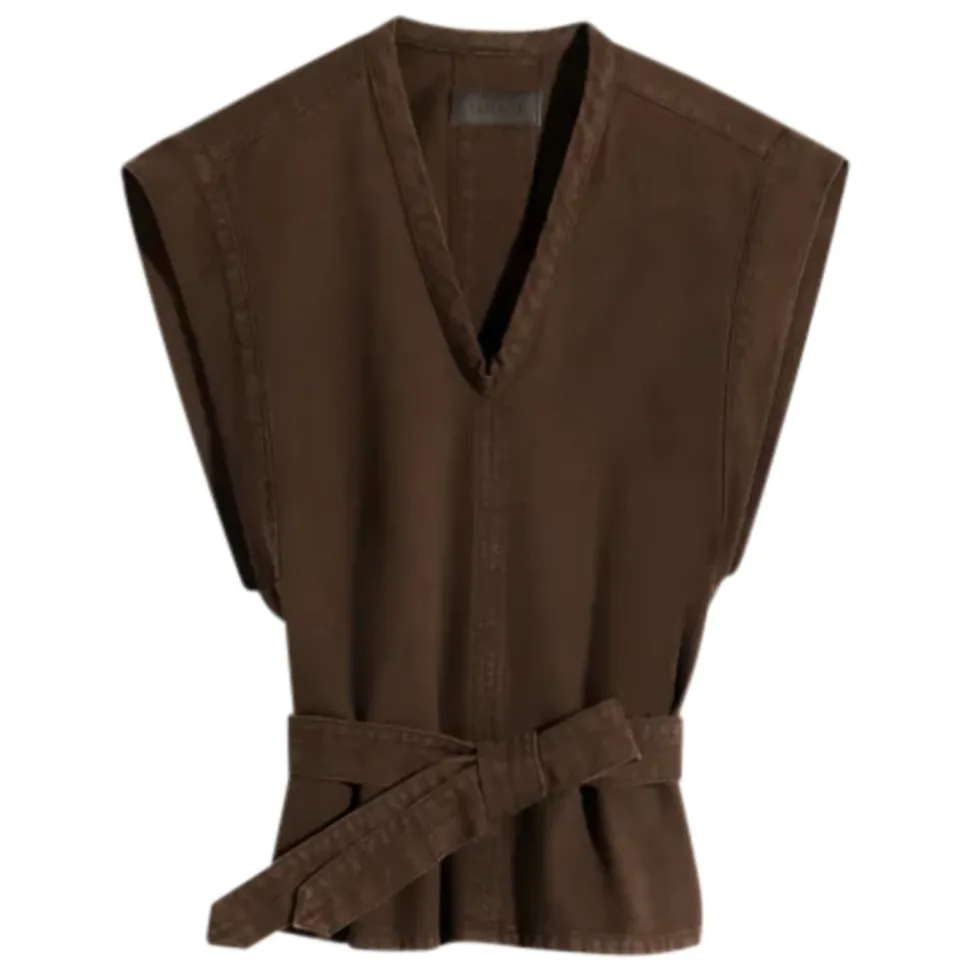 Chasuble en sergé brisé teint
