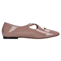Chaussures plates Beige
