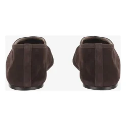 Chaussures plates en daim Luna