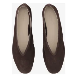 Chaussures plates en daim Luna