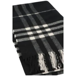 Checked Cashmere Scarf