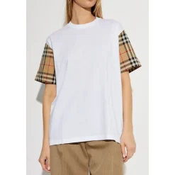 Check Sleeves T-Shirt