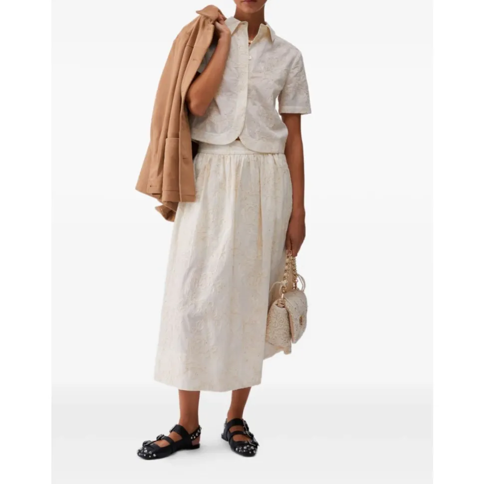 Chemise avec Broderie