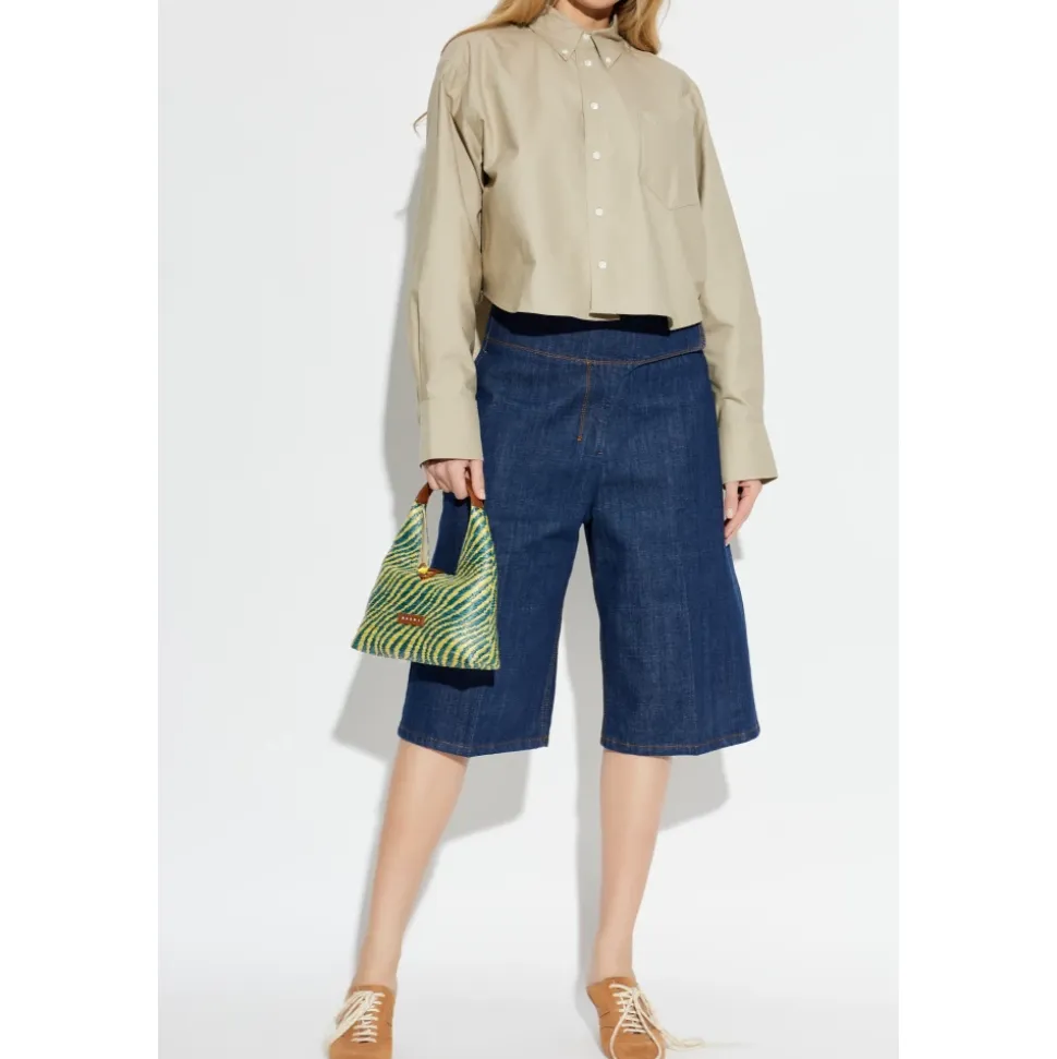 Chemise Courte Oversize