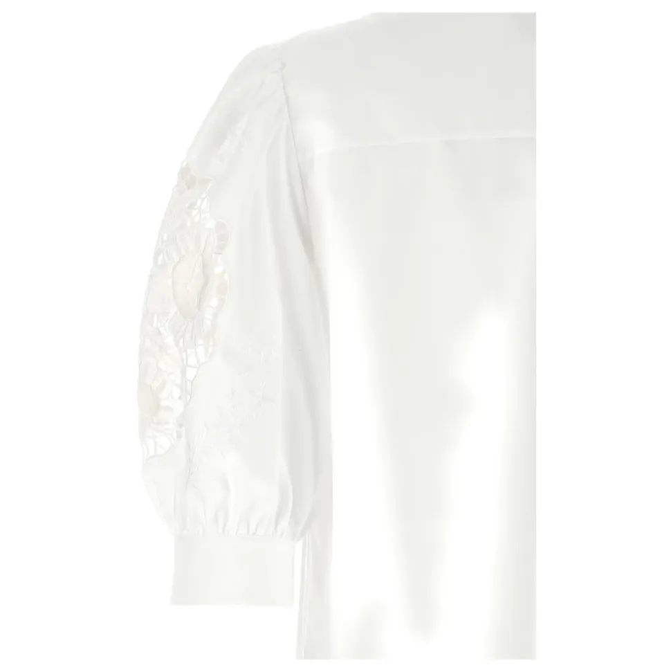 Chemise en popeline de coton
