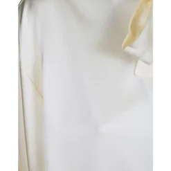 Chemise Kimono en Satin de Soie Stretch Lourd