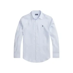 Chemise lin coupe droite