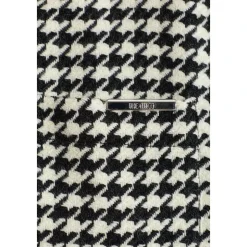 Chemise à motif pied-de-poule