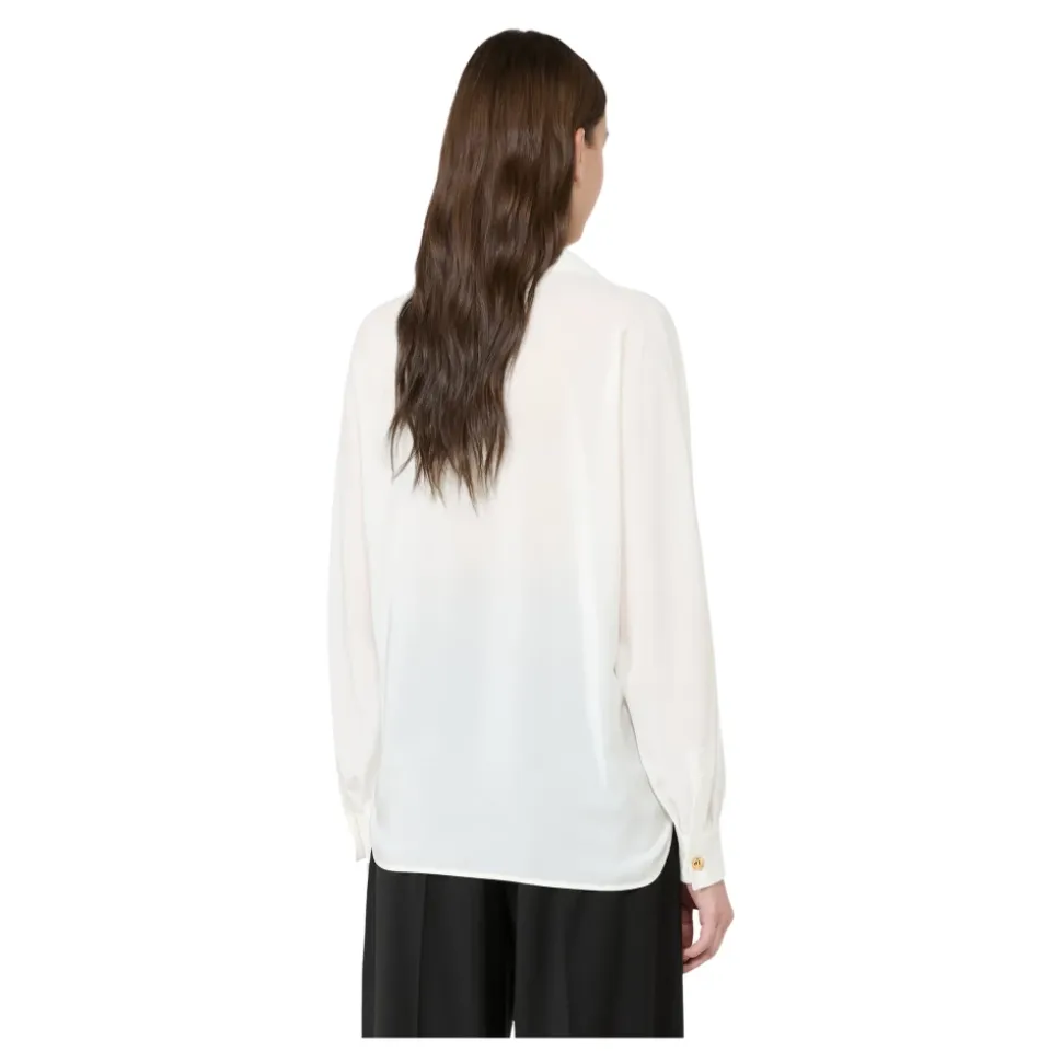 Chemise Polo en Crêpe de Chine