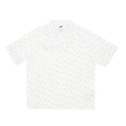 Chemise Tissée Moderne à Col en V
