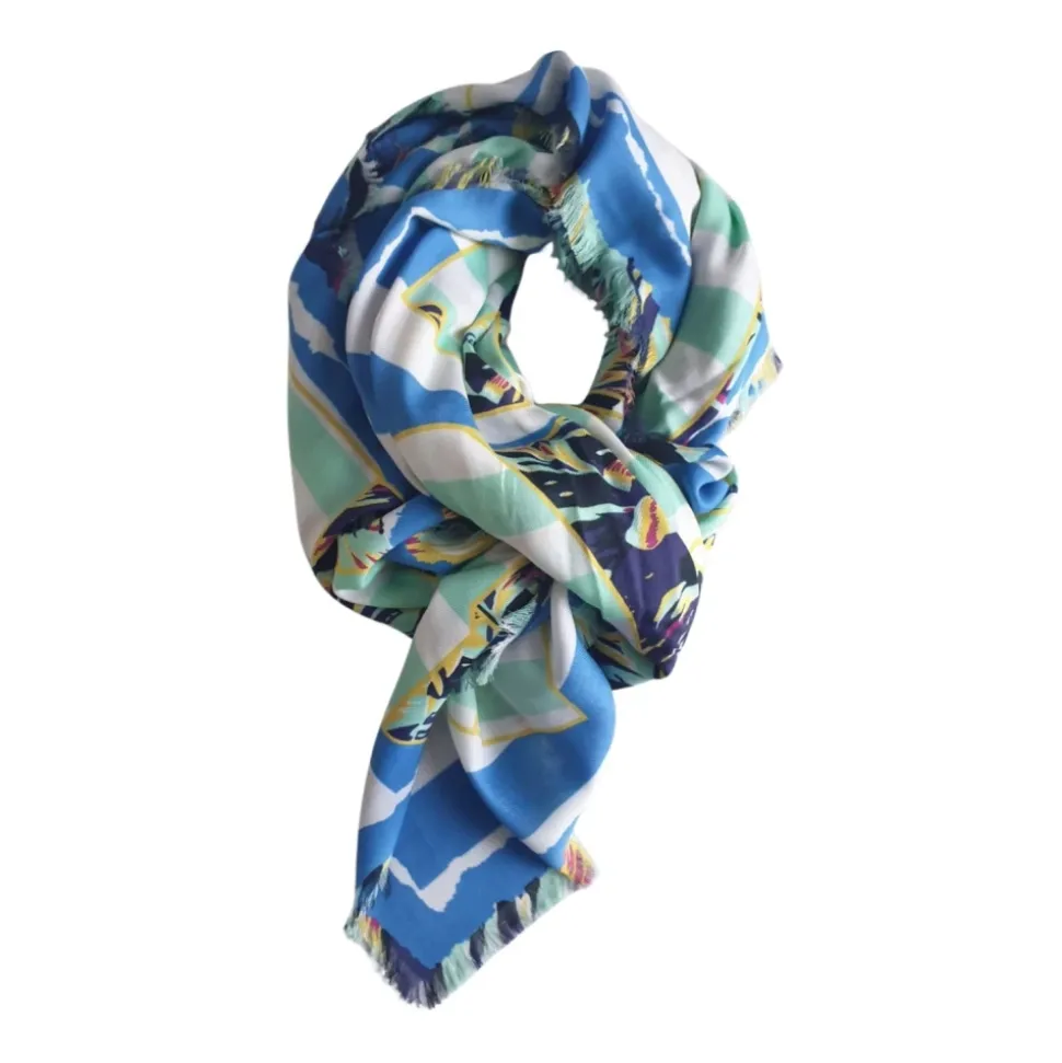 Châle Pashmina Modal Coton Soie