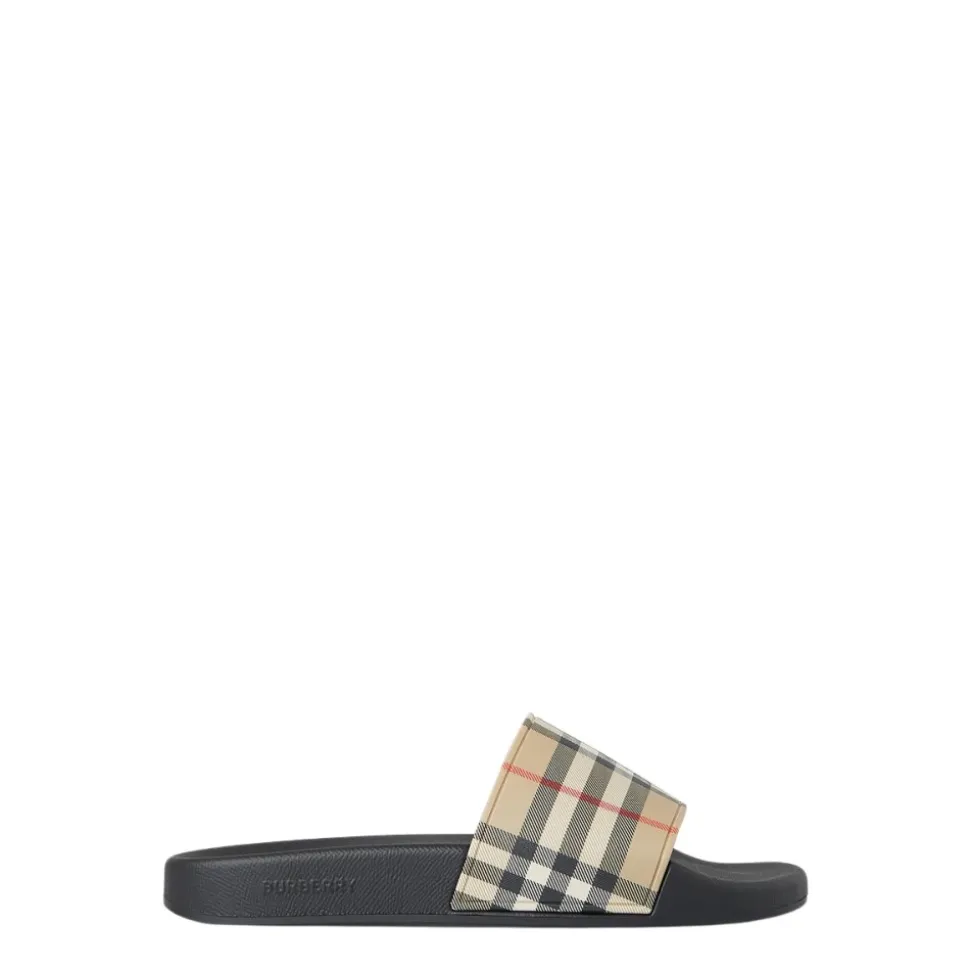 Claquettes Vintage Check
