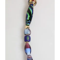 Collier Multicolore en Perles de Verre de Murano