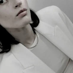 Collier Étanche avec CZ et Boule Scintillante