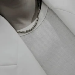 Collier Étanche avec CZ et Boule Scintillante