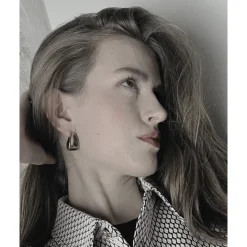 Courage Waterproof 3D Mirror Statement Earring