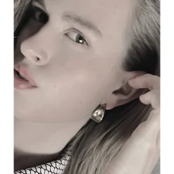 Courage Waterproof 3D Mirror Statement Earring