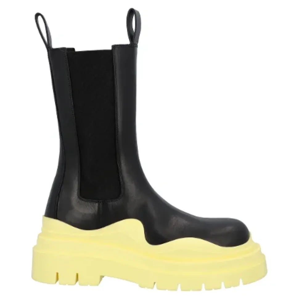 Cuir bottes-et-bottines