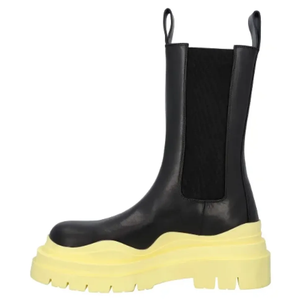 Cuir bottes-et-bottines