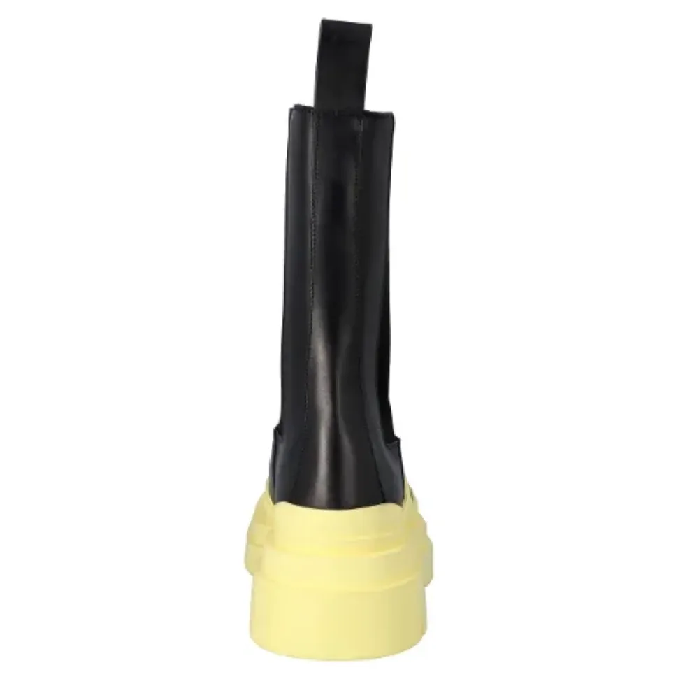 Cuir bottes-et-bottines