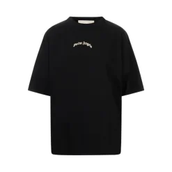 Curved Logo Over Tee