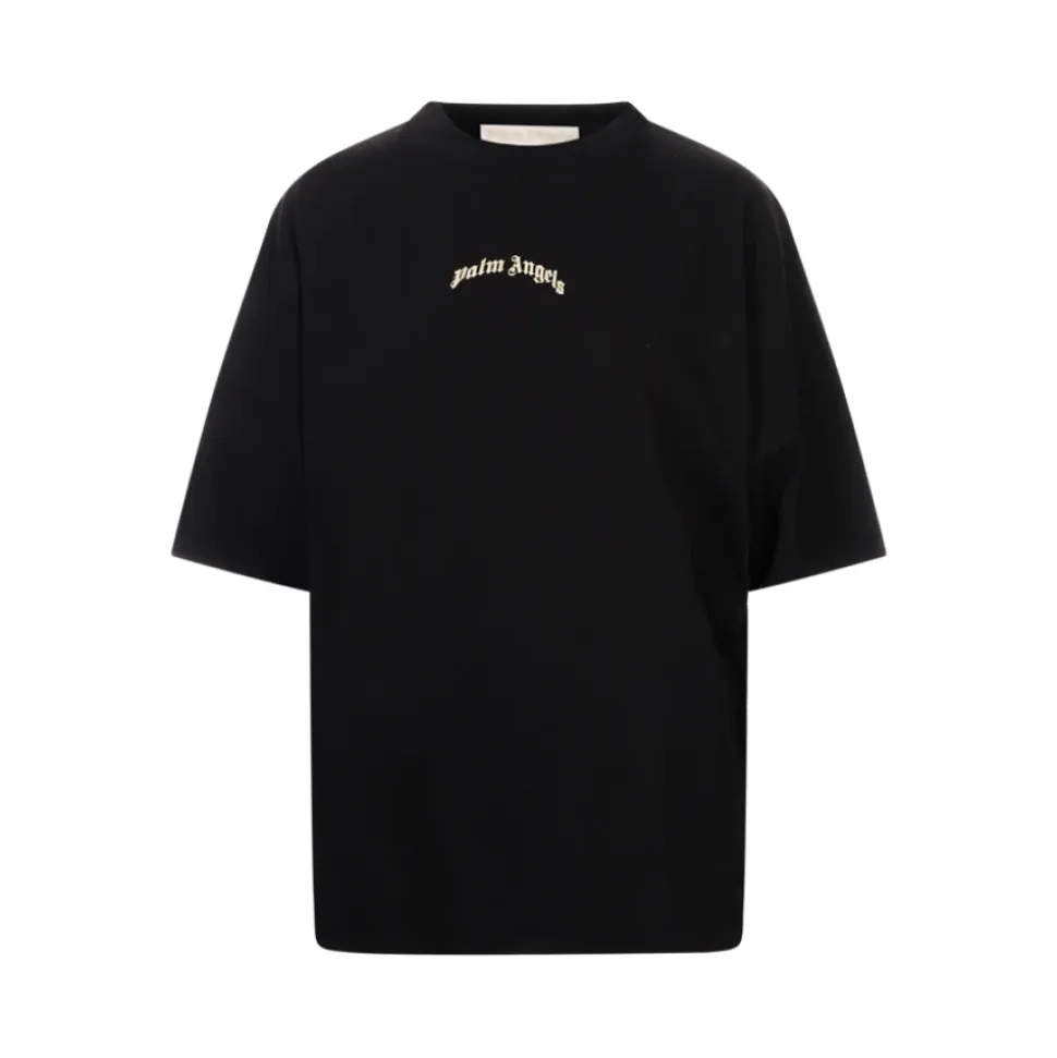 Curved Logo Over Tee