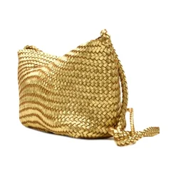 Diagonal Weave Flap Corsina Bag