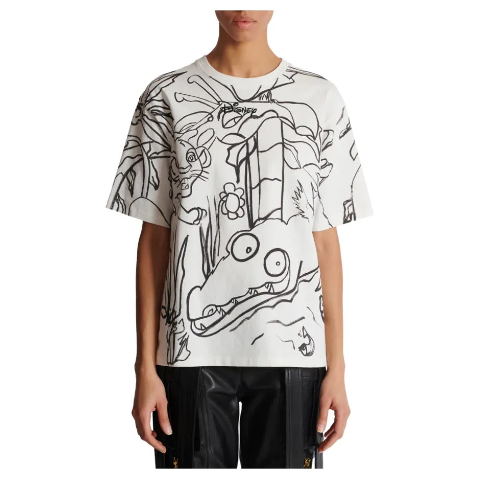 Disney x : The Lion King - Loose-fitting printed t-shirt for precocious children