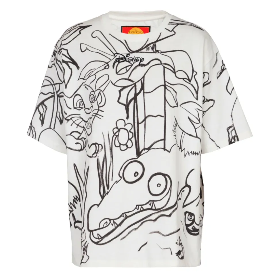 Disney x : The Lion King - Loose-fitting printed t-shirt for precocious children