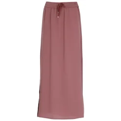 Drawstring Maxi Skirt