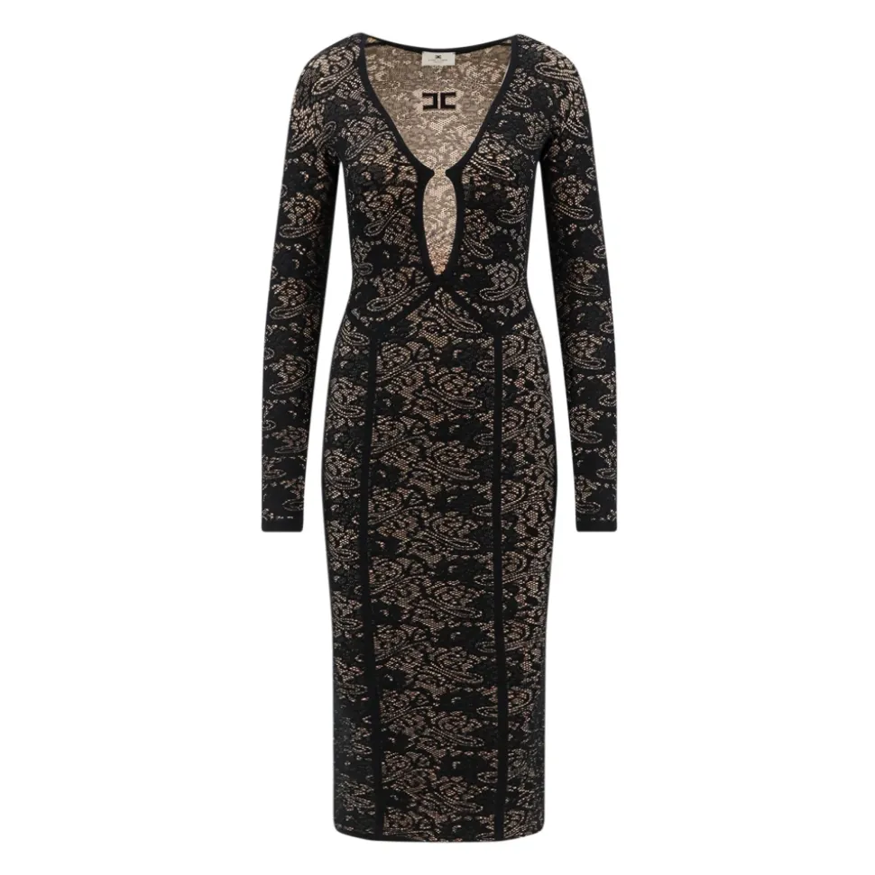 Elisabetta Franchi Robe Noire