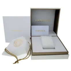 Empire Montre Cuir Noir Or Diamant