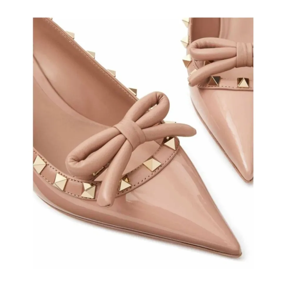Escarpins en cuir de veau