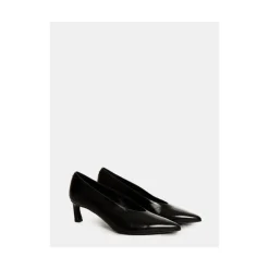 Escarpins en cuir noir