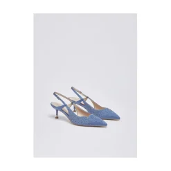 Escarpins pointus en cuir
