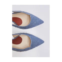 Escarpins pointus en cuir