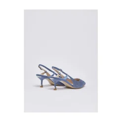 Escarpins pointus en cuir