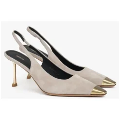 Escarpins Slingback en Velours
