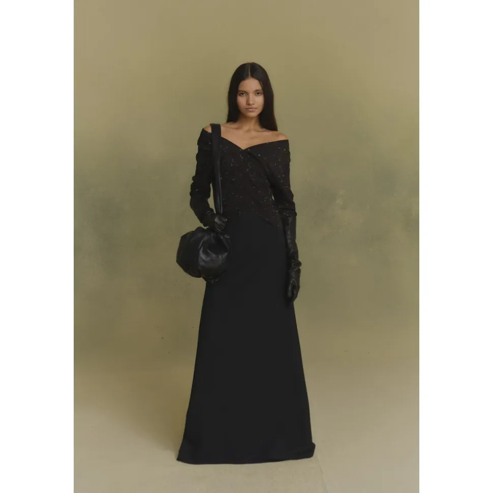 Ever, jupe longue noire