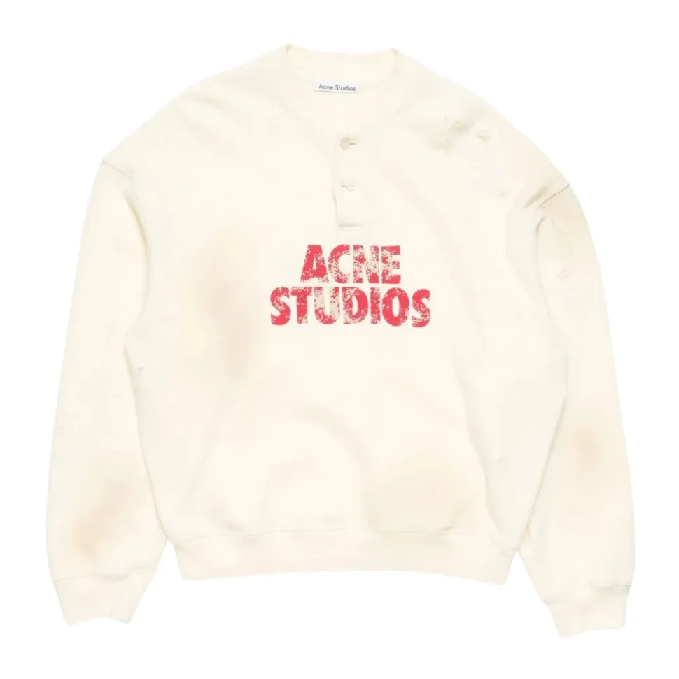Fleece logo sweatshirt