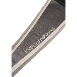 Foulard asymétrique avec logo