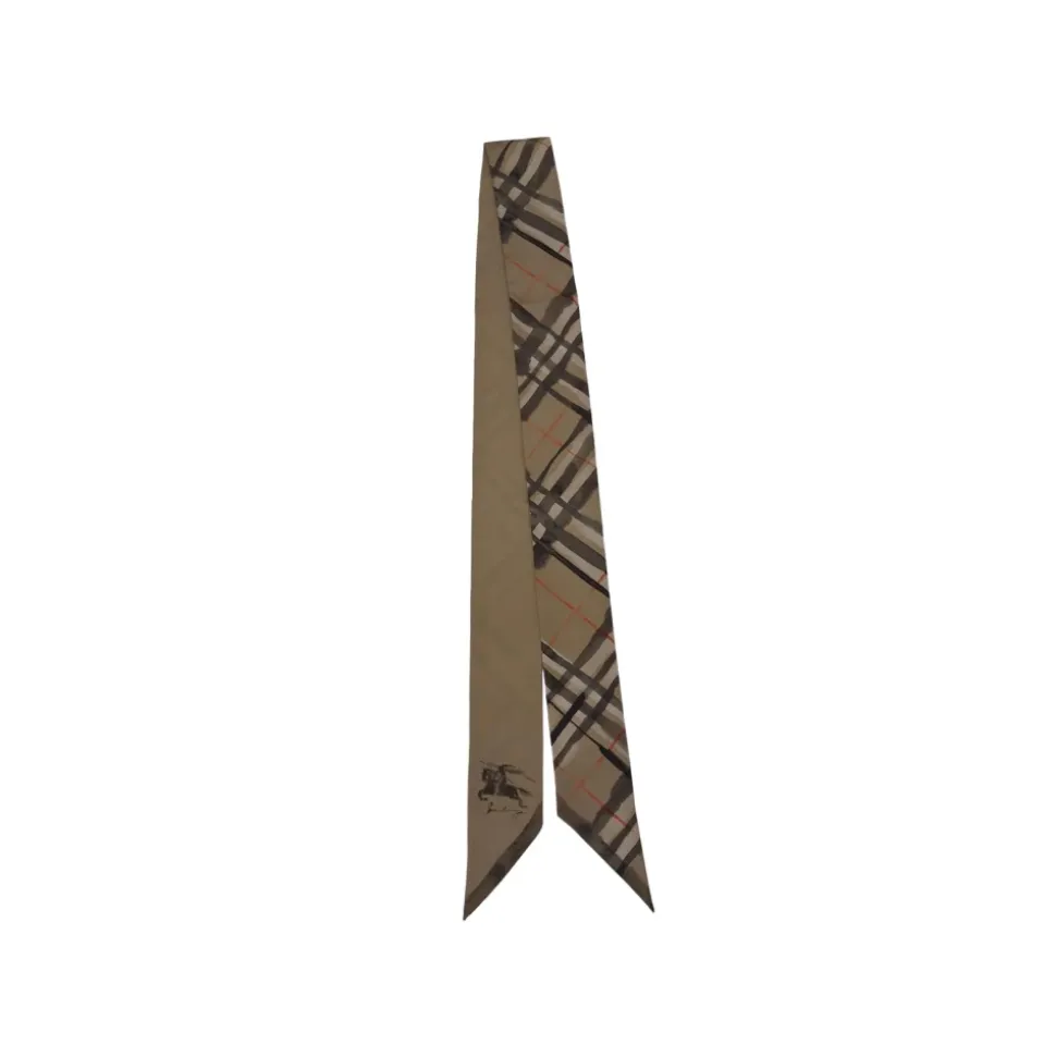 Foulard en soie effet aquarelle