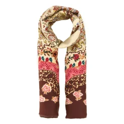 Foulard en soie imprimée