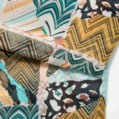 Foulard en soie imprimée